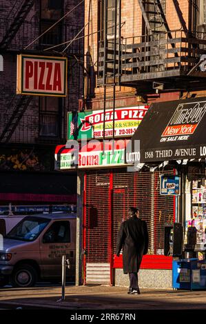 Roma Pizza   Manhattan New York, New York, USA Banque D'Images