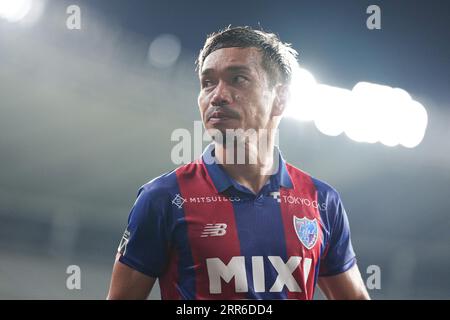Tokyo, Japon. 6 septembre 2023. Yuto Nagatomo (FC Tokyo) football/football : 2023 J. League YBC Levain Cup Quarter final Match entre le FC Tokyo 1-0 Avispa Fukuoka au stade Ajinomoto à Tokyo, Japon . Crédit : AFLO SPORT/Alamy Live News Banque D'Images