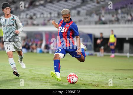 Tokyo, Japon. 6 septembre 2023. Kashifu Bangunagande (FC Tokyo) football/football : 2023 J. League YBC Levain Cup Quarter final Match entre le FC Tokyo 1-0 Avispa Fukuoka au stade Ajinomoto de Tokyo, Japon . Crédit : AFLO SPORT/Alamy Live News Banque D'Images