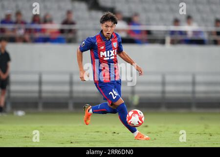 Tokyo, Japon. 6 septembre 2023. Tsubasa Terayama (FC Tokyo) football/football : 2023 J. League YBC Levain Cup Quarter final Match entre le FC Tokyo 1-0 Avispa Fukuoka au stade Ajinomoto à Tokyo, Japon . Crédit : AFLO SPORT/Alamy Live News Banque D'Images