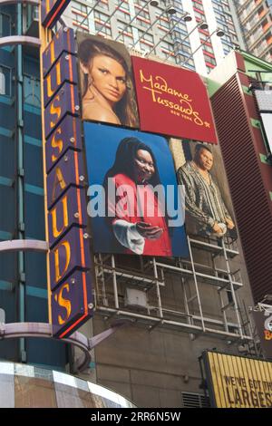 Madame Tussauds Wax Museum Midtown Manhattan West NYC Banque D'Images