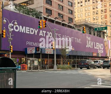 Publicité à Times Square Banque D'Images