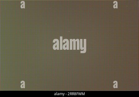 Photographie macro de détail de moniteur OLED. Banque D'Images