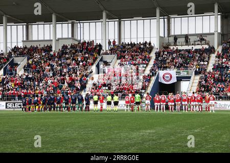 Linköping, Suède. 6 septembre 2023. Match de mercredi entre Arsenal WFC et Linköping FC en UEFA Women's Champions League, 1e tour du parcours de la Ligue, à Linköping Arena, Linköping, Suède. Crédit : Jeppe Gustafsson/Alamy Live News Banque D'Images