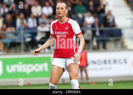 Arsenaux no 25 Stina Blackstenius lors du match de mercredi entre Arsenal WFC et Linköping FC en UEFA Women's Champions League, 1e tour du parcours de la Ligue, à Linköping Arena, Linköping, Suède. Banque D'Images