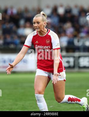 Arsenaux no 25 Stina Blackstenius lors du match de mercredi entre Arsenal WFC et Linköping FC en UEFA Women's Champions League, 1e tour du parcours de la Ligue, à Linköping Arena, Linköping, Suède. Banque D'Images