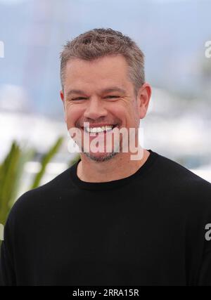 210709 -- CANNES, le 9 juillet 2021 -- l'acteur américain Matt Damon pose lors d'un photocall pour le film Stillwater lors de la 74e édition du Festival de Cannes à Cannes, dans le sud de la France, le 9 juillet 2021. FRANCE-CANNES-FILM FESTIVAL-STILLWATER-PHOTOCALL GAOXJING PUBLICATIONXNOTXINXCHN Banque D'Images