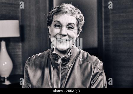 Julie Andrews photographiée à Londres en 2018 Banque D'Images