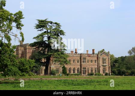 Château de Hampton court, Hope under Dinmore, Leominster, Herefordshire, Angleterre, ROYAUME-UNI. Banque D'Images