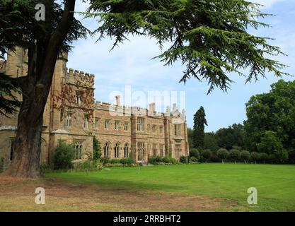 Château de Hampton court, Hope under Dinmore, Leominster, Herefordshire, Angleterre, ROYAUME-UNI. Banque D'Images