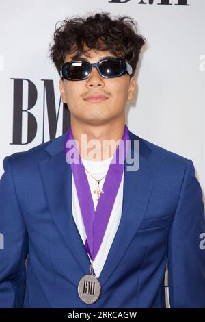 Miami, États-Unis. 06 septembre 2023. MIAMI BEACH, FLORIDE - 06 SEPTEMBRE : Kai Hasegawa participe aux BMI R&B/Hip-Hop Awards 2023 au LIV Nightclub à Fontainebleau Miami le 06 septembre 2023 à Miami Beach, Floride. (Photo de Rolando Rodriguez/Sipa USA) crédit : SIPA USA/Alamy Live News Banque D'Images