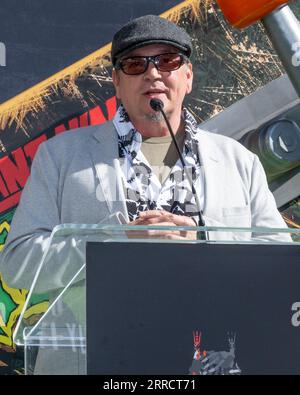 7 septembre 2023, Hollywood, Californie, États-Unis : le co-créateur Kevin Eastman assiste à la ''Teenage mutant Ninja Turtles : mutant Mayhem'' Chinese Theatre Imprint Ceremony. (Image de crédit : © Billy Bennight/ZUMA Press Wire) USAGE ÉDITORIAL SEULEMENT! Non destiné à UN USAGE commercial ! Banque D'Images