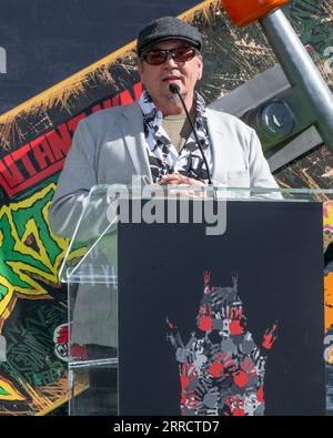 7 septembre 2023, Hollywood, Californie, États-Unis : le co-créateur Kevin Eastman assiste à la ''Teenage mutant Ninja Turtles : mutant Mayhem'' Chinese Theatre Imprint Ceremony. (Image de crédit : © Billy Bennight/ZUMA Press Wire) USAGE ÉDITORIAL SEULEMENT! Non destiné à UN USAGE commercial ! Banque D'Images