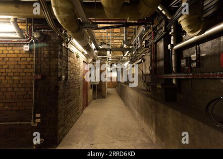 Un couloir sur le Hidden London : Baker Street tour Banque D'Images