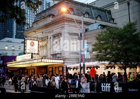 Toronto, Canada. 07 septembre 2023. Ambiance - Royal Alexandra Theatre lors du Festival international du film de Toronto 2023 au TIFF Bell Lightbox le 07 septembre 2023 à Toronto, Ontario. Photo : PICJER/imageSPACE/Sipa USA crédit : SIPA USA/Alamy Live News Banque D'Images