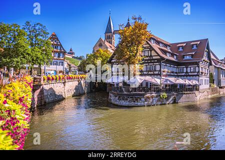 BADEN-WUERTTEMBERG : ESSLINGEN AM NECKAR - ANCIENNE MENUISERIE Banque D'Images