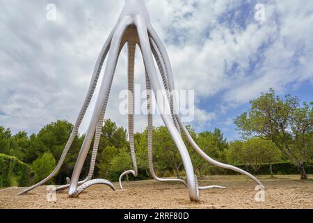 Kraken, 2016, Musée sa Bassa Blanca (msbb). Yannick vu et Ben Jakober , Alcudia, Majorque, Espagne. Banque D'Images