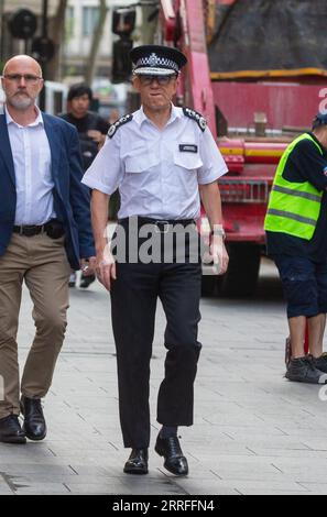 Londres, Royaume-Uni. Septembre 08 2023. Mark Rowley, commissaire de police de Metropolis, est vu à Westminster comme il apparaît sur LBC..Credit : Tayfun Salci / Alamy Live News Banque D'Images