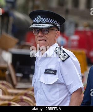 Londres, Royaume-Uni. Septembre 08 2023. Mark Rowley, commissaire de police de Metropolis, est vu à Westminster comme il apparaît sur LBC..Credit : Tayfun Salci / Alamy Live News Banque D'Images