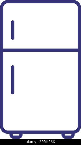 Icône de réfrigérateur Illustration de Vecteur