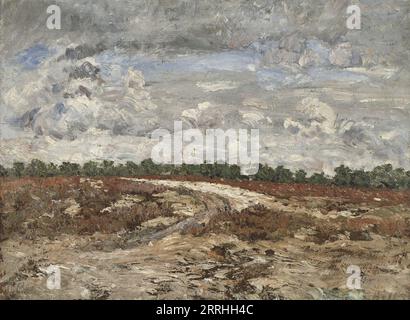 Pays sauvage dans la Forêt de Fontainebleau, 1876. Infos supplémentaires : alors que le fils Ulf de l'artiste&#x2019;s se retourne parmi les troncs de bouleau, son corps prend une pose qui ressemble aux arbres minces et souples. La nature nordique était un thème commun dans l'art des années 1890, mais les scènes de jour de Carl Larsson&#x2019;avec des bouleaux blancs se sont démarquées des vues habituelles au crépuscule (en particulier avec des pins contre des couchers de soleil). Le cadre est Bullerholmen, une île dans la rivière Sundborn, où la famille Larsson avait l'habitude d'aller en bateau à rames pour se baigner. Ulf, qui a onze ans dans ce tableau, est mort en 1905 après une appendicectomie ratée. Banque D'Images