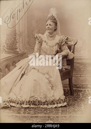 Reine Sophia de Suède & amp ; Norvège, 1900. Banque D'Images