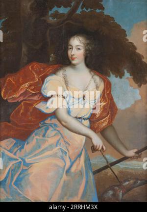 Louise de la Valli&#xe8;re comme Diana 1644-1710, probablement 17e siècle. Banque D'Images