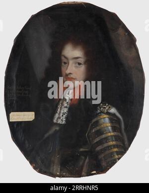 Johan Georg IV, 1668-1697, électeur de Saxe, fin 17e-début 19e siècle. Banque D'Images