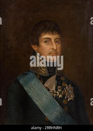 Karl August, 1768-1810, duc de Holstein-Sonderburg-Augustenborg, prince héritier de Suède, 1830. Banque D'Images