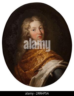 Charles III Guillaume (1679-1738) Margrave de Bade-Durlach, 1696. Banque D'Images