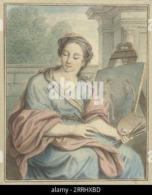 La peinture, 1703-1775. Banque D'Images