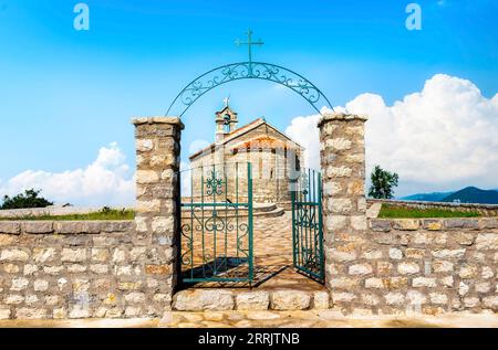 L'église de Saint Sava. Au Monténégro Banque D'Images