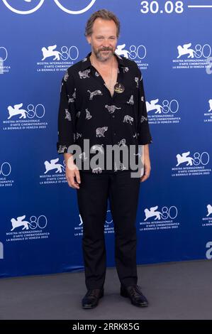 Peter Sarsgaard beim Photocall zum Kinofilm 'Memory' auf der Biennale di Venezia 2023 / 80. Internationale Filmfestspiele von Venedig im Palazzo del Casino. Venedig, , 08.09.2013 Banque D'Images