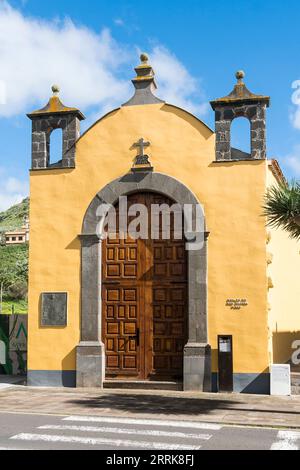 Tenerife, îles Canaries, San Cristóbal de la Laguna, vieille ville historique, site du patrimoine mondial de l'UNESCO, Ermita de San Miguel, chapelle Banque D'Images