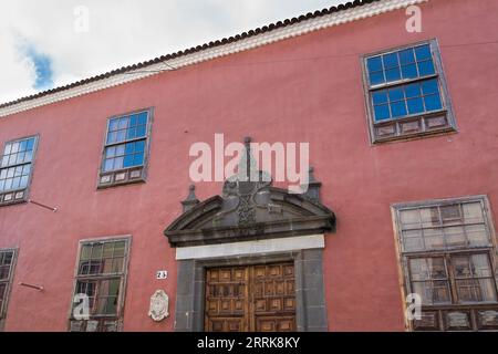 Tenerife, îles Canaries, San Cristóbal de la Laguna, vieille ville historique, Antigua Casa de los Jesuitas, ancienne maison des Jésuites Banque D'Images