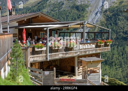 Autriche, Tyrol, Zillertal, le Bichlalm près de Hintertux. Banque D'Images