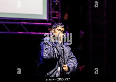 Milan, Italie. 08 septembre 2023. Mahmood pendant Tempo delle donne 2023, nouvelles à Milan, Italie, septembre 08 2023 crédit : Agence photo indépendante/Alamy Live News Banque D'Images