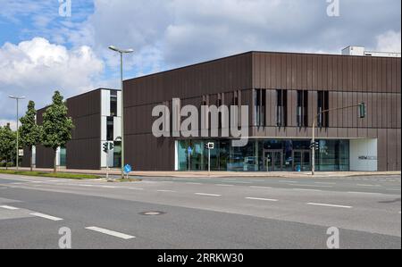 Bottrop, Rhénanie-du-Nord-Westphalie, Allemagne - HRW, Hochschule Ruhr West Campus Bottrop, Université d'État des sciences appliquées. Banque D'Images