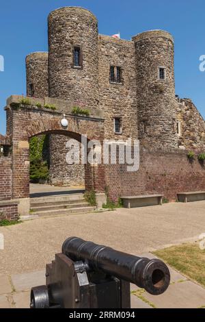 Angleterre, Sussex, East Sussex, Rye, Rye Castle Museum aka Ypres Tower Banque D'Images