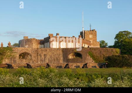 Angleterre, Kent, Deal, Walmer Castle Banque D'Images