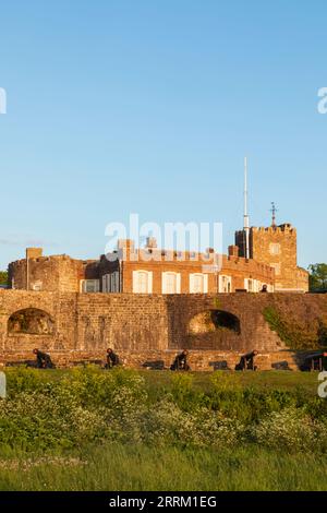 Angleterre, Kent, Deal, Walmer Castle Banque D'Images