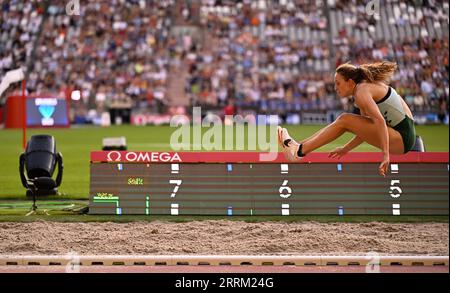 Bruxelles, Belgique. 08 septembre 2023. Le Belge Noor Vidts photographié lors de l’édition 2023 de l’épreuve d’athlétisme Memorial Van Damme Diamond League, à Bruxelles, vendredi 08 septembre 2023. BELGA PHOTO LAURIE DIEFFEMBACQ crédit : Belga News Agency/Alamy Live News Banque D'Images