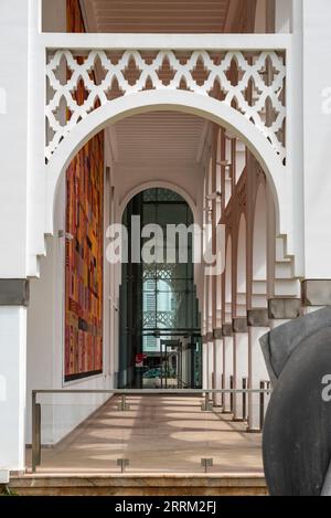 Rabat, Maroc, Musée Mohammed VI d'Art moderne et contemporain dans le centre ville de Rabat, Maroc Banque D'Images