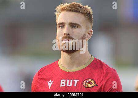 Wakefield, Royaume-Uni. 08 septembre 2023. Be Well support Stadium, Wakefield, West Yorkshire, 8 septembre 2023. Betfred Super League Wakefield Trinity vs Catalans Dragons Adam Keighran des Catalans Dragons crédit : Touchlinepics/Alamy Live News Banque D'Images