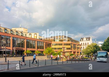 Bad Homburg vor der Höhe, maison thermale Kurhaus, fontaine à Taunus, Hesse, Allemagne Banque D'Images