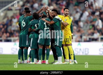 Newcastle upon Tyne, Royaume-Uni. 8 septembre 2023. Arabie saoudite pendant le match amical international à St. James' Park, Newcastle upon Tyne. Le crédit photo devrait être : Nigel Roddis/Sportimage crédit : Sportimage Ltd/Alamy Live News Banque D'Images