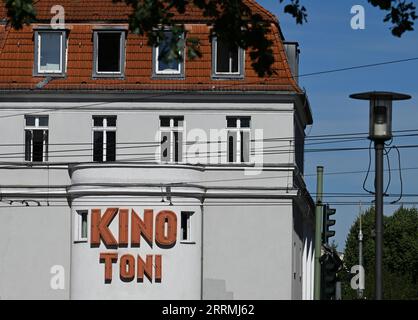 Berlin, Allemagne. 05 septembre 2023. Le cinéma 'Toni' à Antonplatz à Weißensee. Crédit : Soeren Stache/dpa/Alamy Live News Banque D'Images