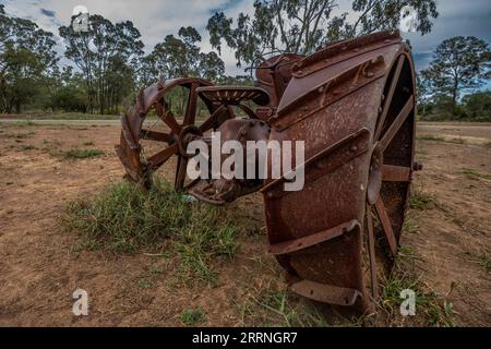 Australie, Queensland outils agricoles Banque D'Images