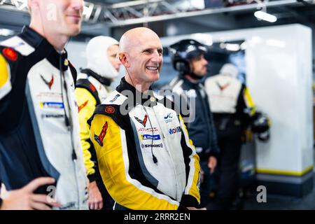 KEATING Ben (usa), Corvette Racing, Chevrolet Corvette C8.R, portrait pendant les 6 heures de Fuji 2023, 6e manche du Championnat du monde d'Endurance FIA 2023, du 7 au 10 septembre 2023 sur le Fuji Speedway, à Oyama, Japon - photo Joao Filipe/DPPI crédit : DPPI Media/Alamy Live News Banque D'Images