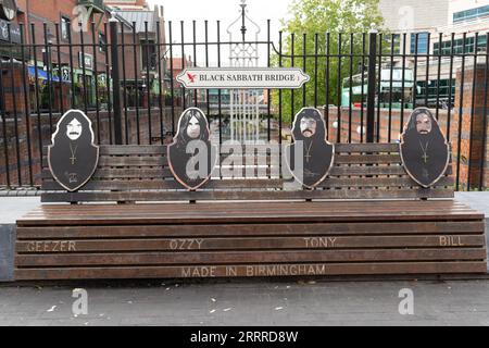 Black Sabbath Bridge, Broad Street. Birmingham Royaume-Uni Banque D'Images